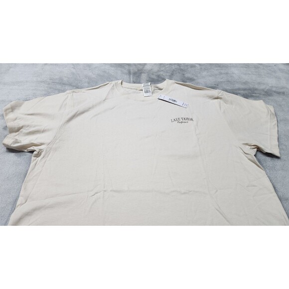 Victoria's Secret Ivory Small Lake Tahoe Campus Cotton Tee NWT - Picture 3 of 8